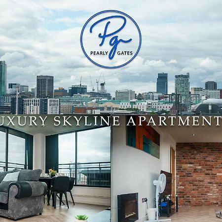 Penthouse - Amazing City Skyline Views - Free Parking - Balcony - Utilita Arena - New St Station - Bullring Shopping Birmingham Zewnętrze zdjęcie