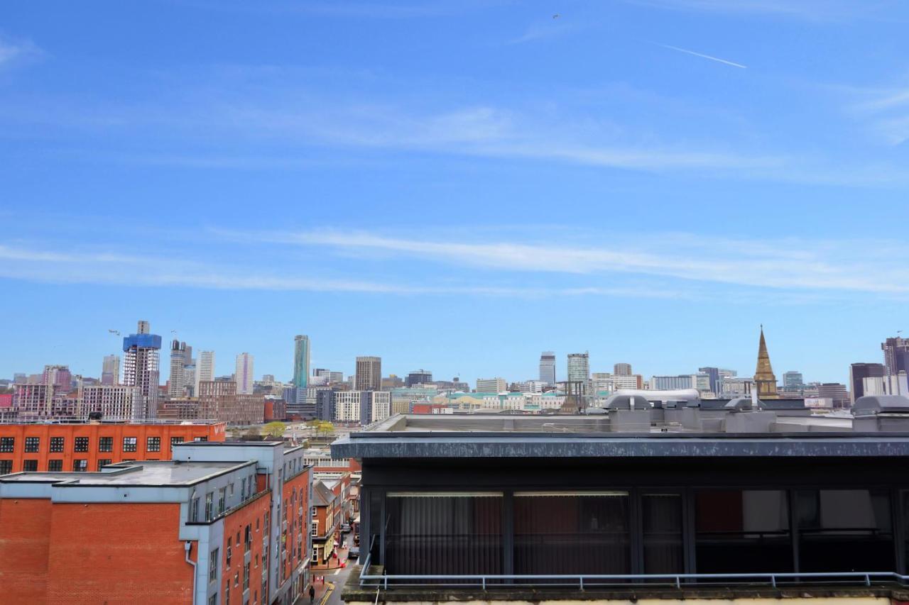 Penthouse - Amazing City Skyline Views - Free Parking - Balcony - Utilita Arena - New St Station - Bullring Shopping Birmingham Zewnętrze zdjęcie
